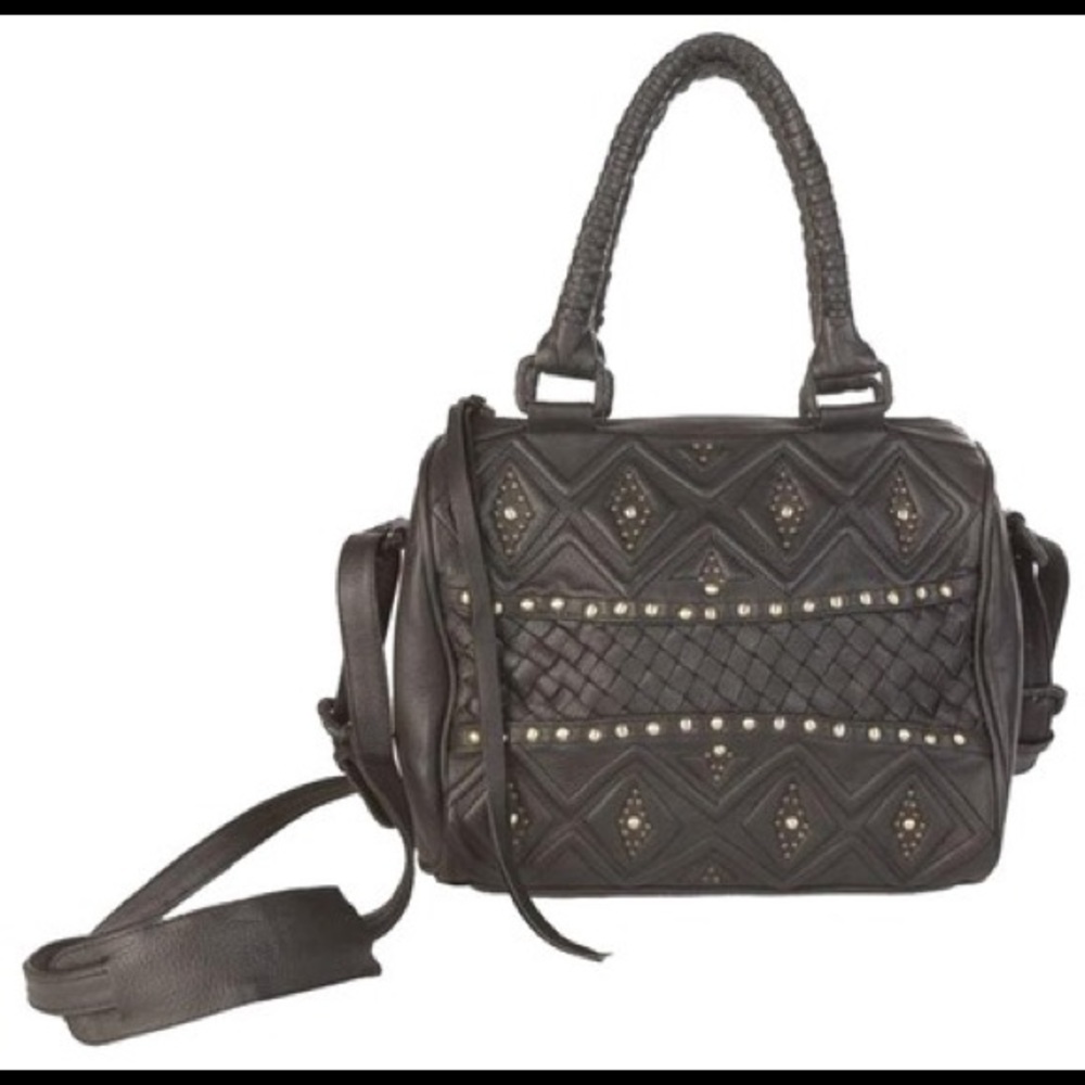 Cleobella studded leather bag